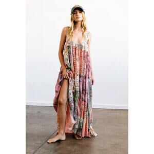 Free People Bandana Rama Maxi Dress Small